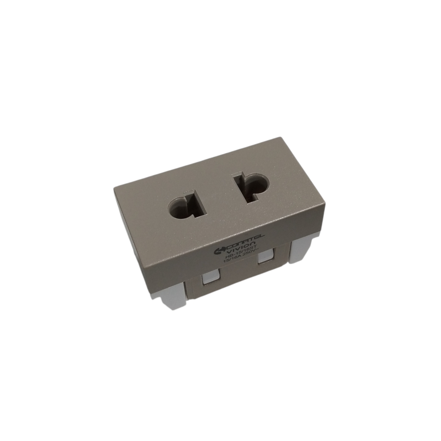 MODULO TOMA UNIVERSAL 16A HABITAT CONATEL