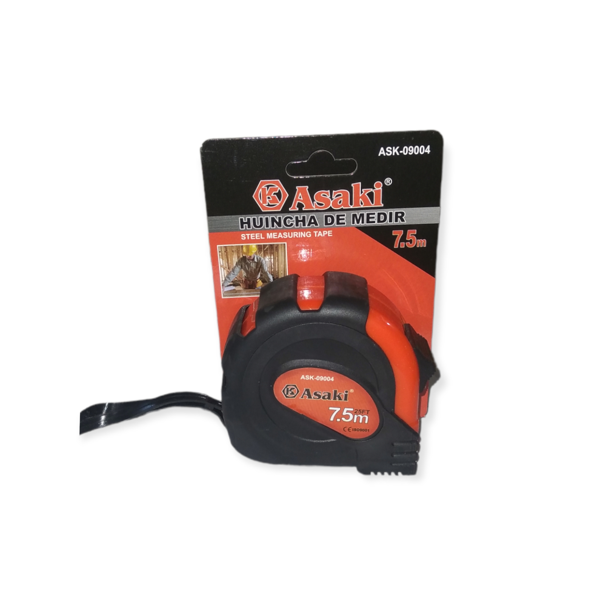CINTA METRICA ASAKI 7.5 MTS 25MM ASK-09004