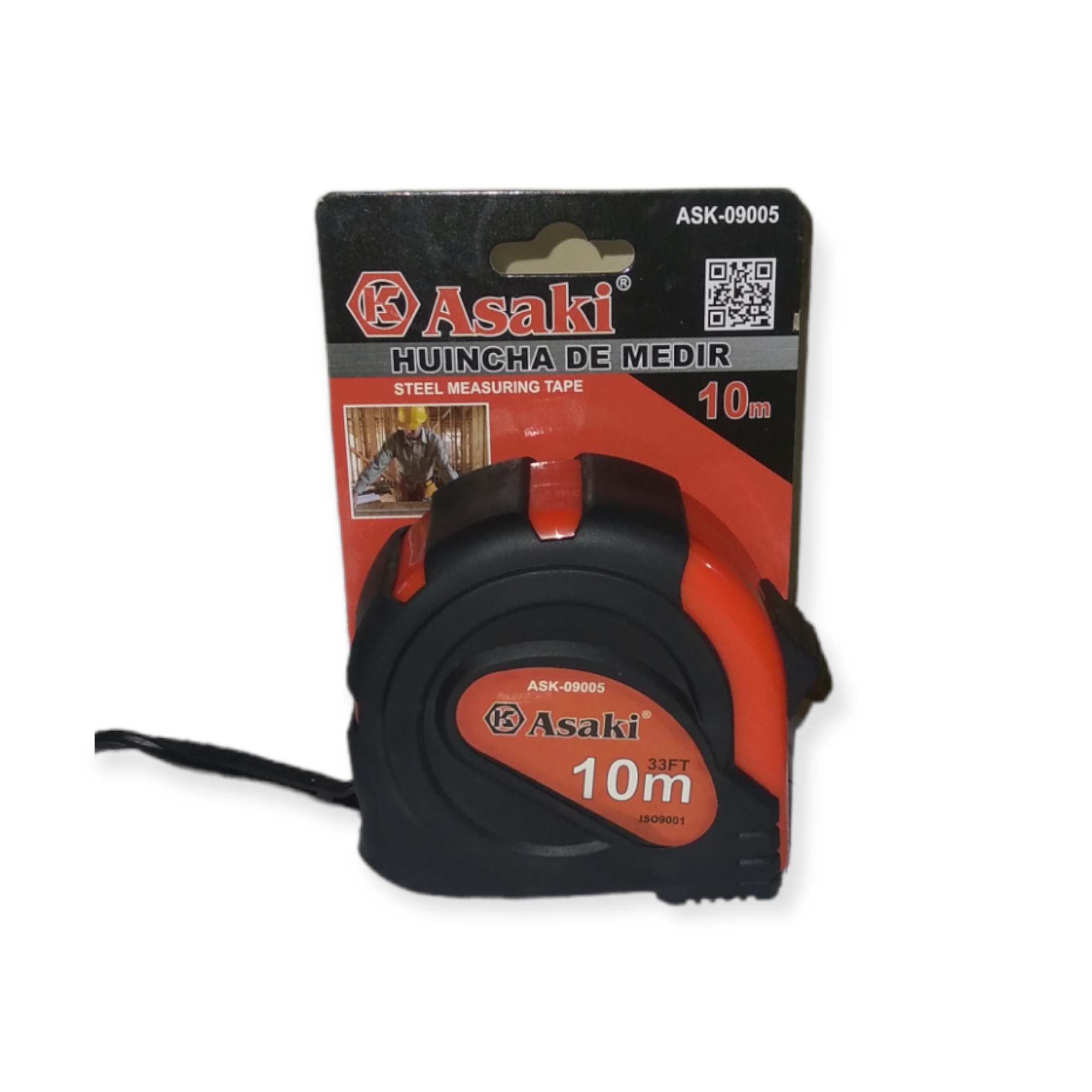 CINTA METRICA ASAKI 10MTS 25MM ASK-09005