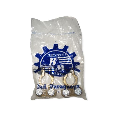 BORNE PARA BATERIA BRONCE + Y - EL PAR