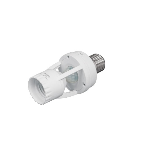 PORTA FOCO CON SENSOR DE MOVIMIENTO 220V