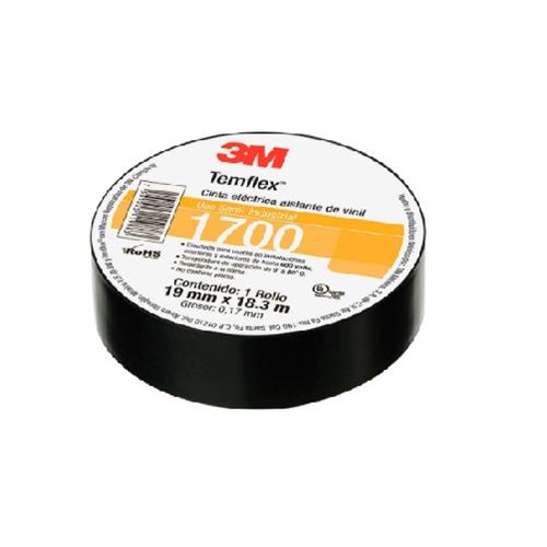 CINTA 3M AISLADORA NEGRA 4,5MTS