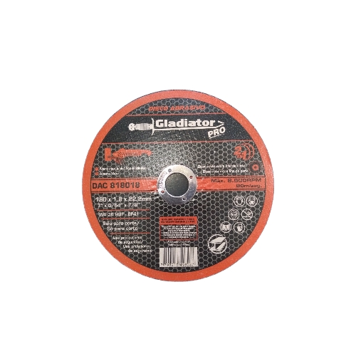 DISCO DE CORTE 180X1.8X22.2MM 7"