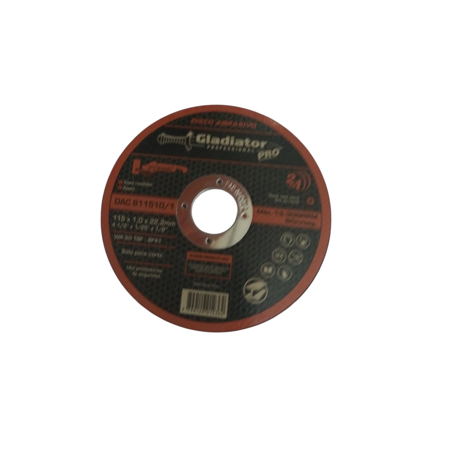 DISCO CORTE 115X22,2MM GRADIATOR