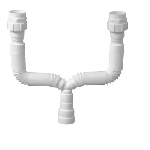 SIFON EXTENSIBLE BOBLE BLANCO - AMANCO