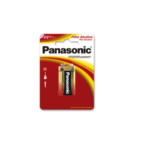 BATERIA PANASONIC 9 VTS ALCALINAS - PILA