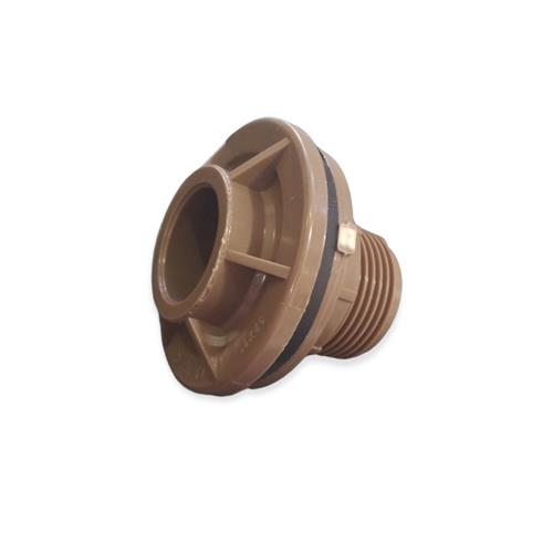 ADAPTADOR CON BRIDA PARA CAJA DE AGUA 32X1"