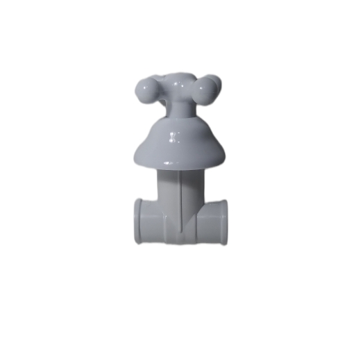 LLAVE DE PASO VIQUA 1/2 ROSCABLE BLANCO C/CAMP