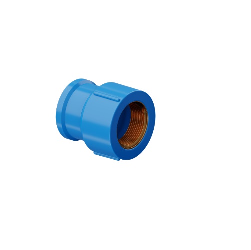 UNION LR AZUL CON BUJE METAL 25X3/4"