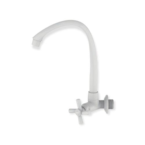 GRIFO PARA COCINA MOV PARED ALTA 1/2-3/4 BLANCO