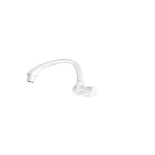 GRIFO COCINA PARED HORIZ 1/2-3/4 BLANCO ORB