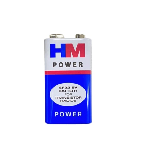 BATERIA 9V HM POWER 6F22M