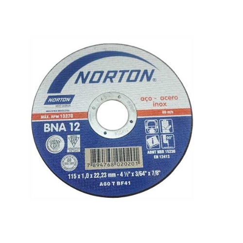 DISC CORT METAL X25P NORTON 115X1.0
