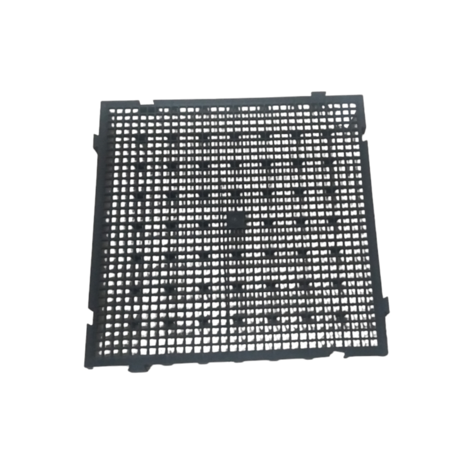 PISO PLASTICO 50X50CM NEGRO