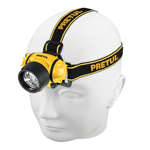 LINTERNA P/CABEZA 28 LUMENES 3 LED