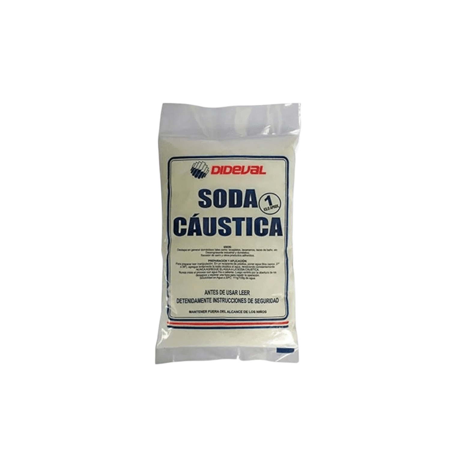SODA CAUSTICA EN PERLAS 500 GR