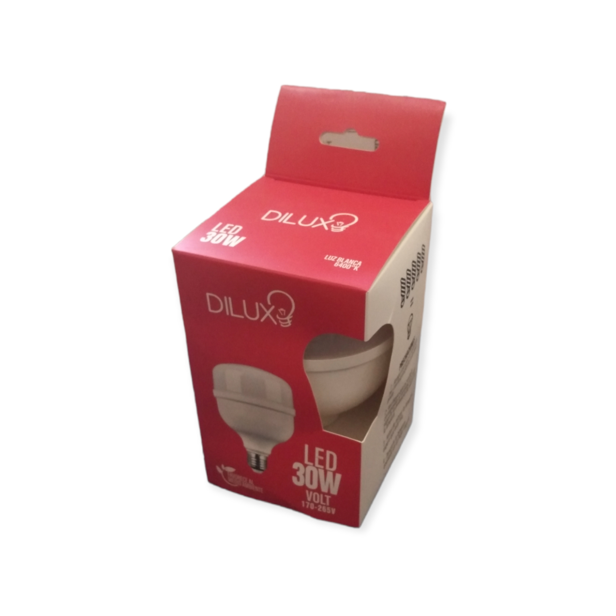 FOCO LED DILUX 30W LUZ BLANCA 170-266V
