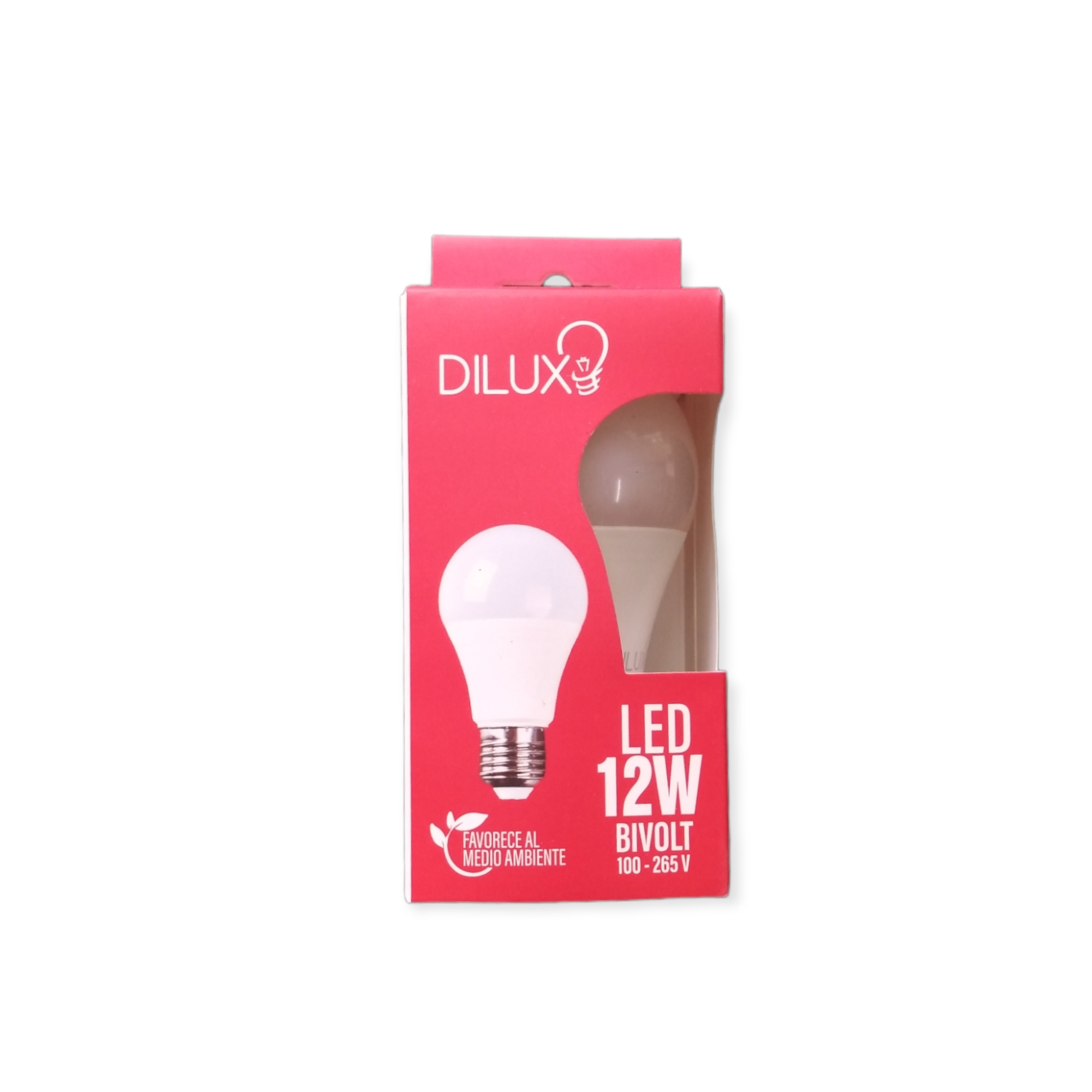 FOCO LED DILUX 12W LUZ BLANCA BIVOLT